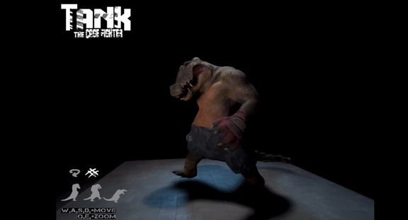 Tank the Crocman - Game Character