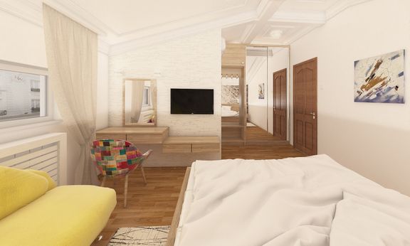 Hotel room Interior design