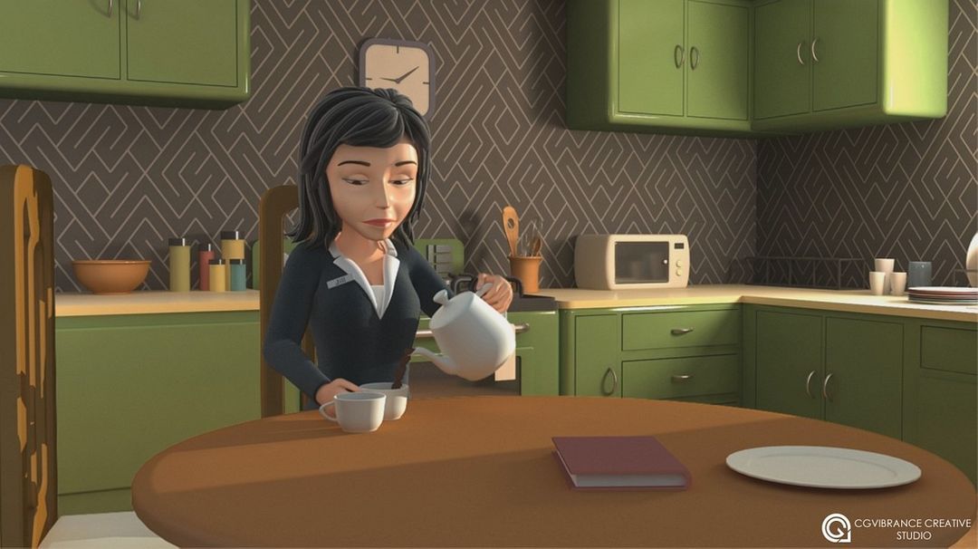 3d scenes from Animations