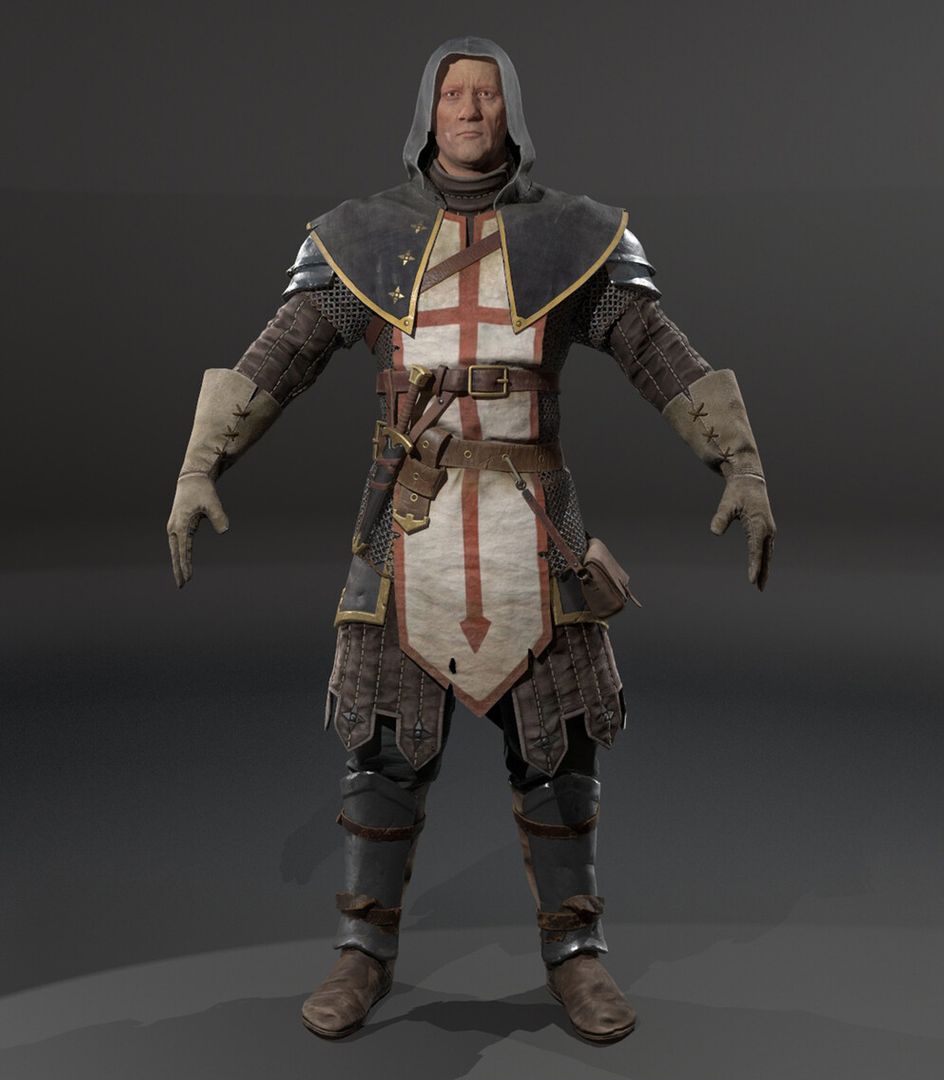 Wandering knight templar