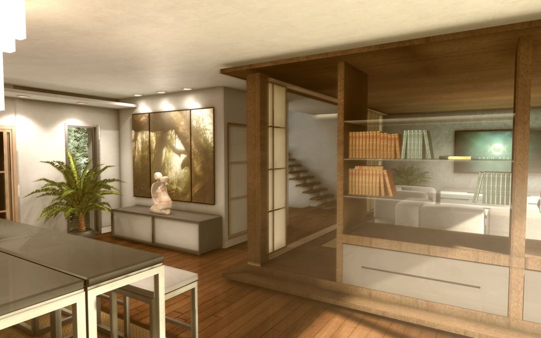 3D realtime architecture mobile application