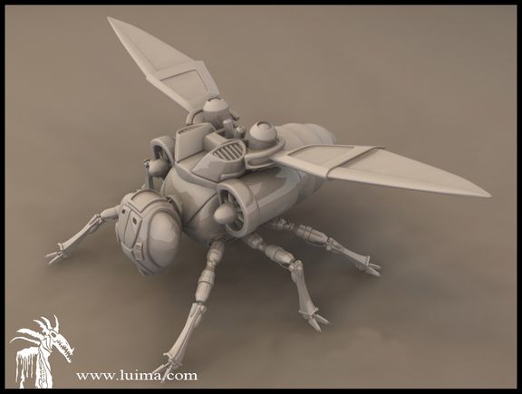 Robots and hardsurface models