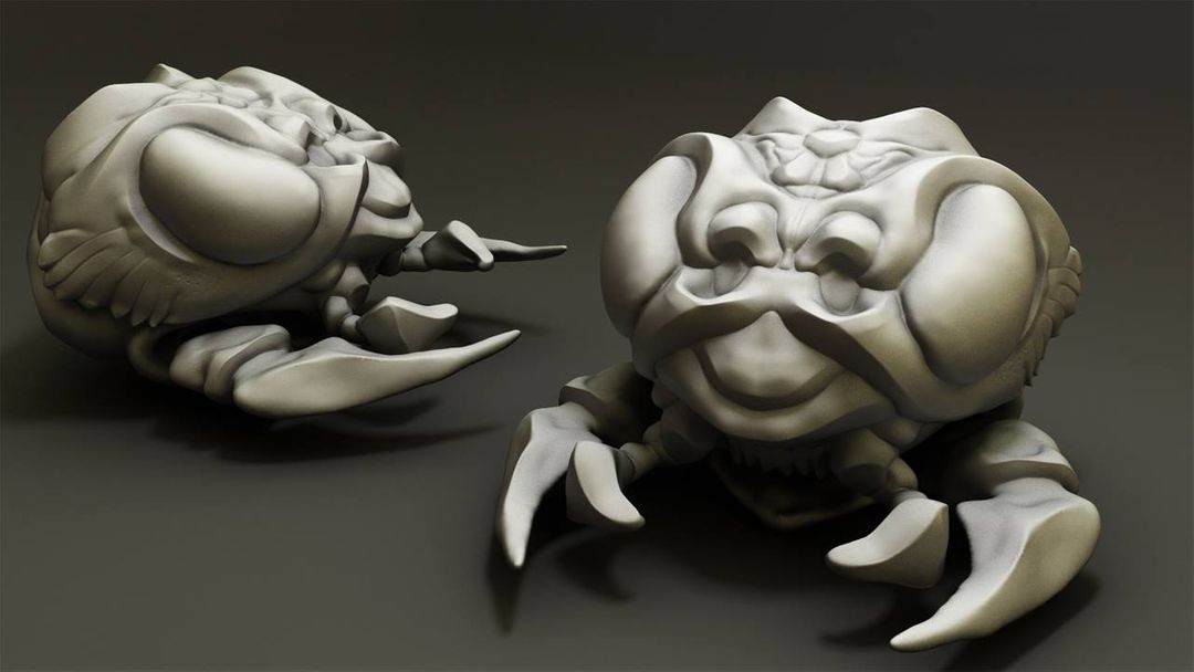 Digital sculptures by Luis M.