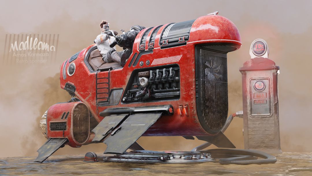 Retro speeder