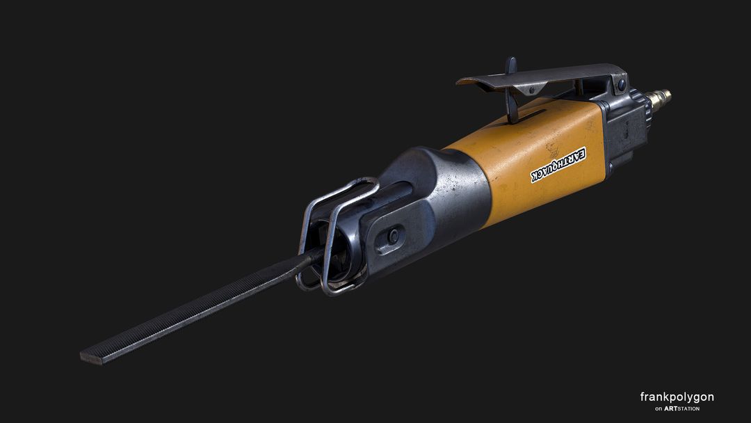 Air tools (real-time / low poly)