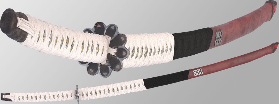 Katana Scabbard Modeling