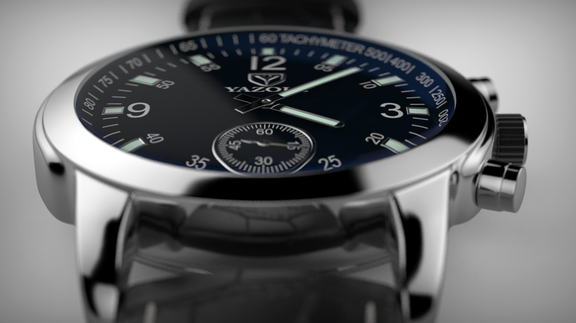 3D product visualization | 3D Retail Watch CGIs