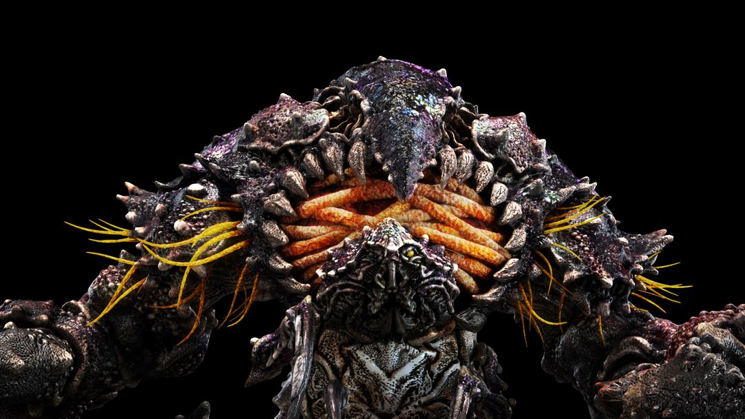 Creature 3D model , Character Rigging and Animation Test