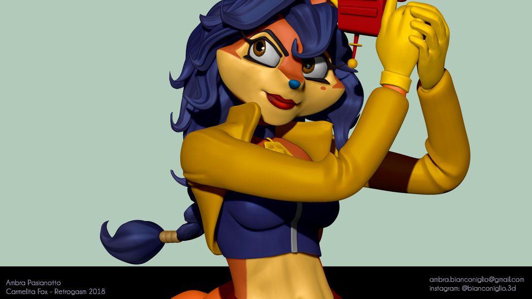 Carmelita Fox - Retrogasm 2018