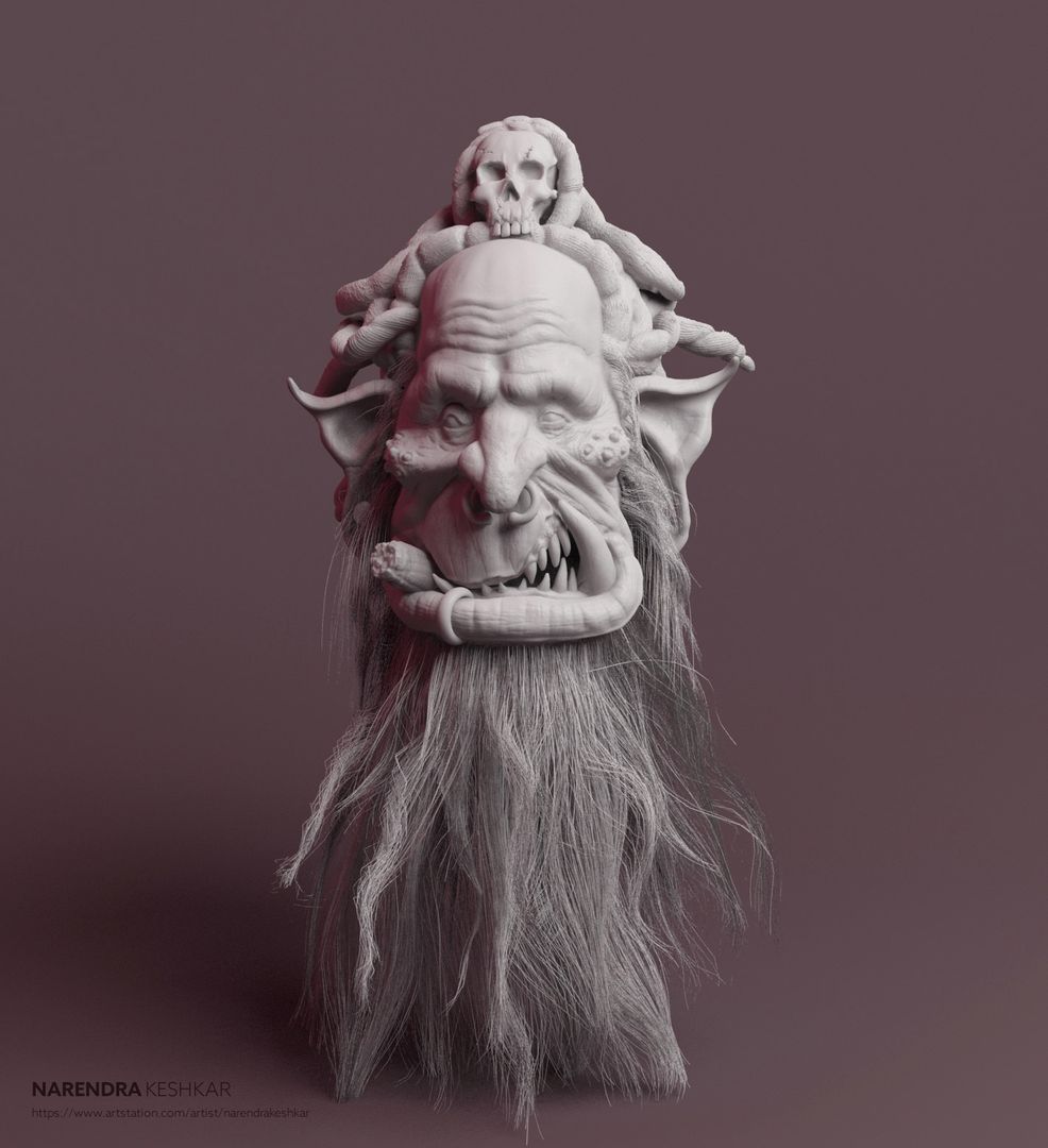 Old Orc Sculpt