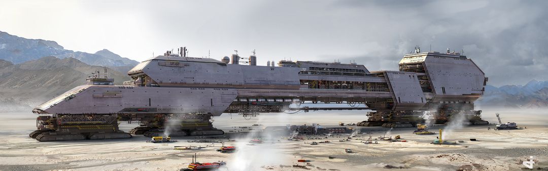 Dicke Berta Concept Art