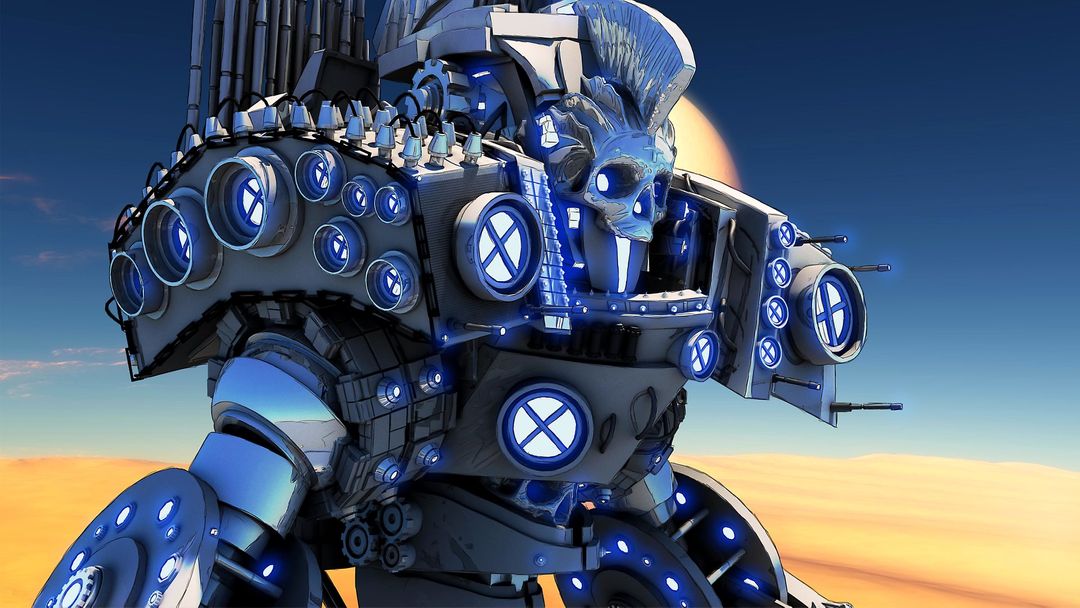 3D Mech Design - The Sentinel