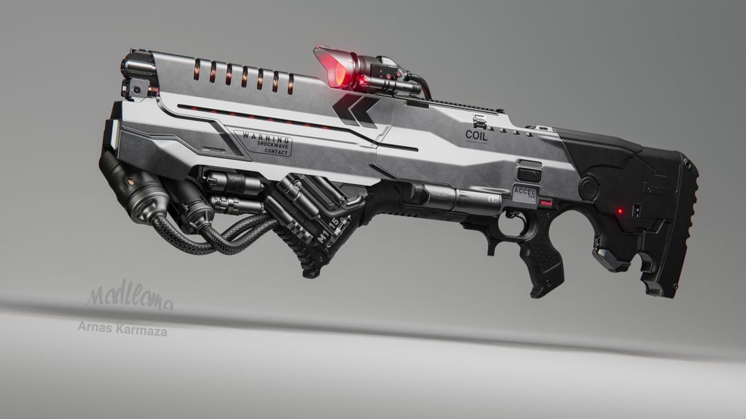 Coil Railgun by Arnas K.