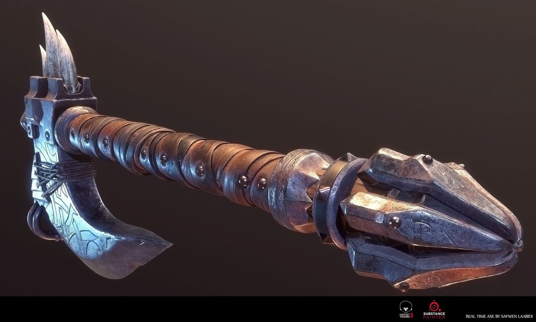 Realtime Axe Asset CGHero