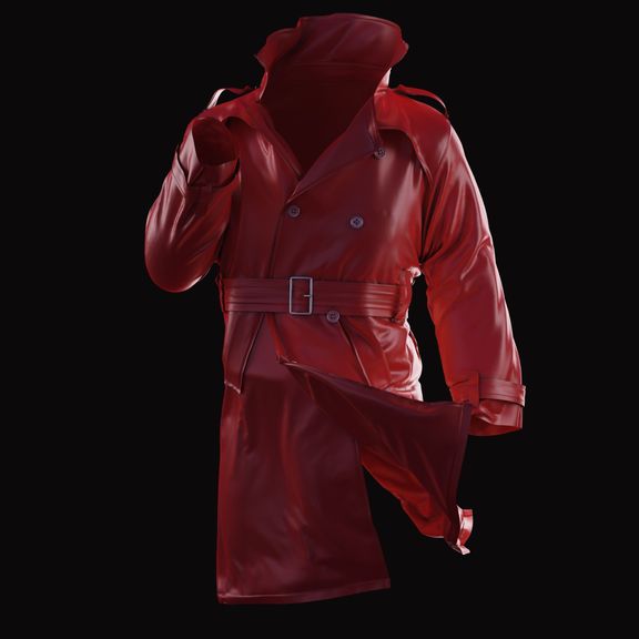 Trench Coat | 3D Retail Clothing CGIs