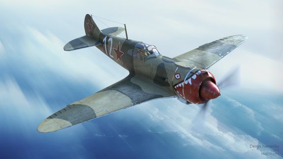 WWII Soviet Fighter LA-5