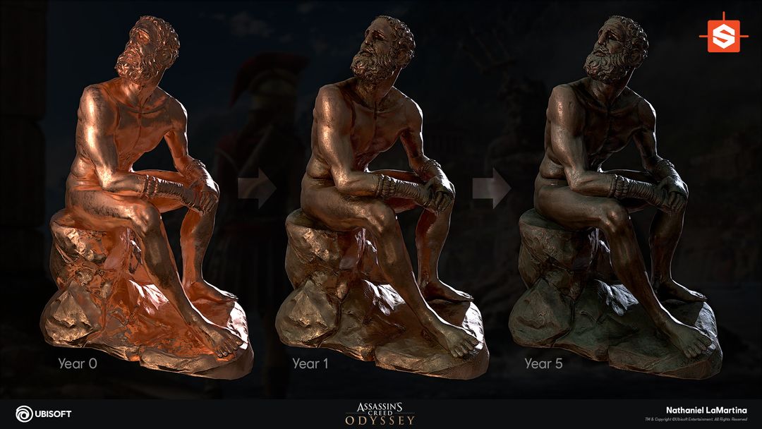 Substance Dynamic Bronze Material