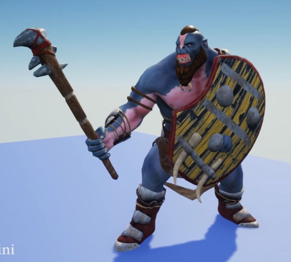 Org Rigging and Animation for unrealengine
