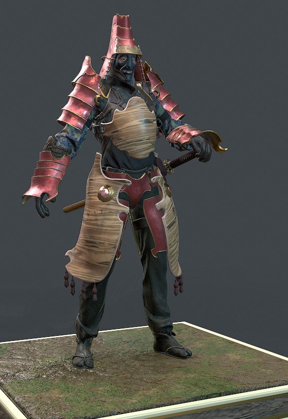 Feudal Japan Samurai by Angelo G.