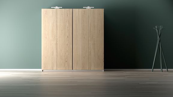 Teal - Wardrobe Design | 3D Retail Furniture CGIs