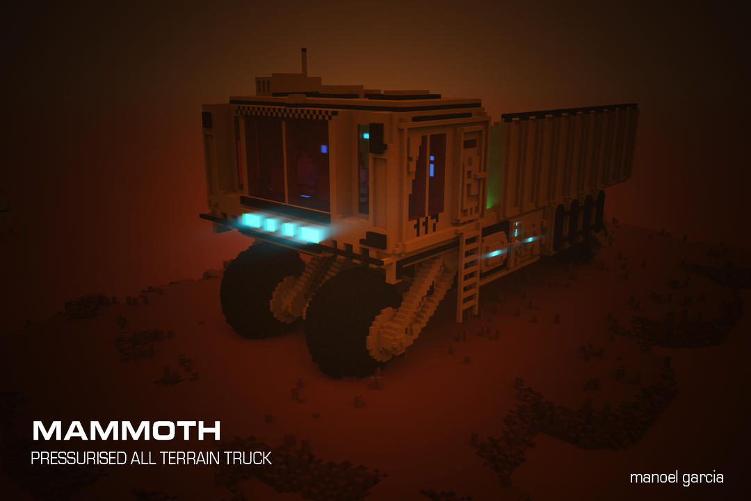 Mammoth Mars Pressurized Truck