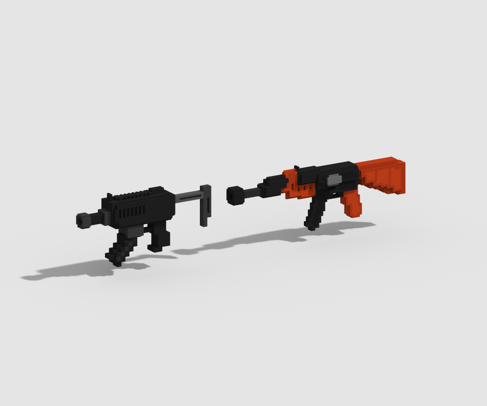 voxel art by khalid a.