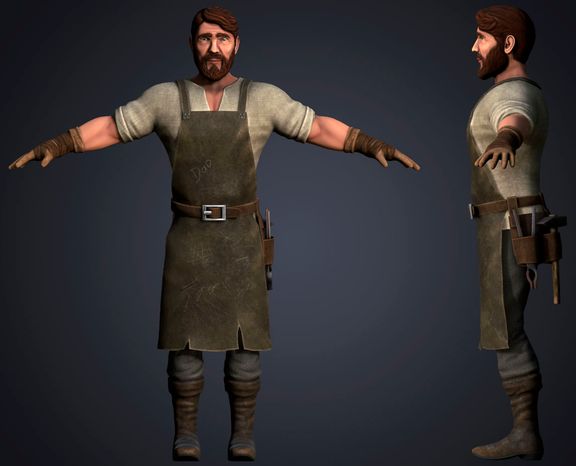 Medieval blacksmith