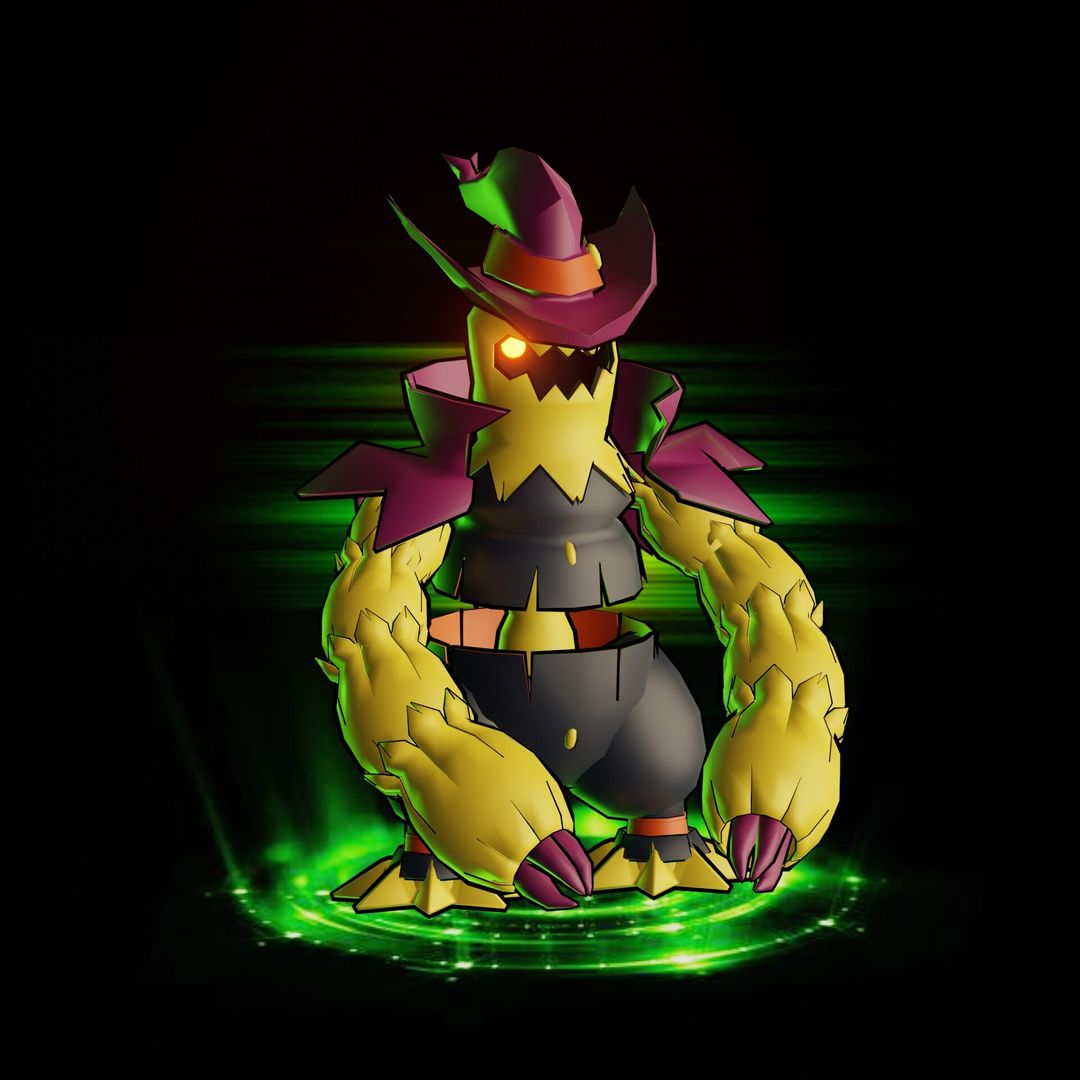 Low-poly Game Character 7