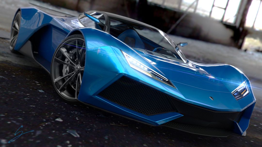 VX5 Concept Supercar
