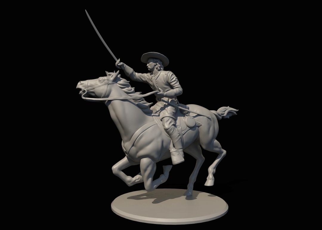 George Armstrong Custer Miniature