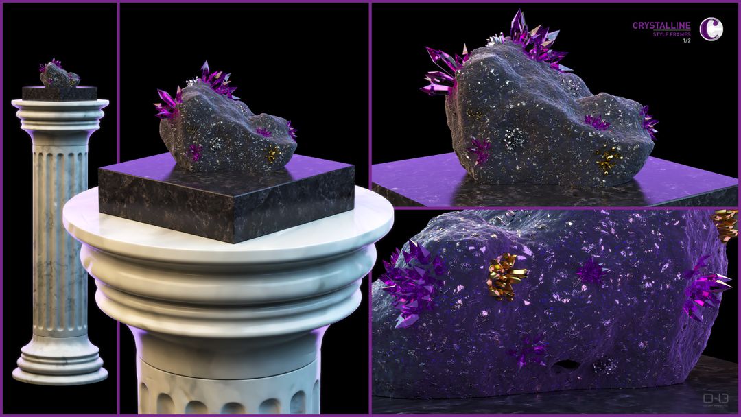 Cosmopolitan Ident Styleframes