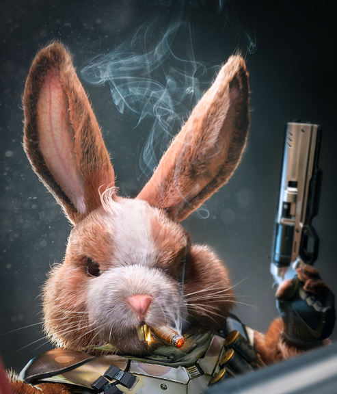 Mr. Peachy | 3D Character Modelling