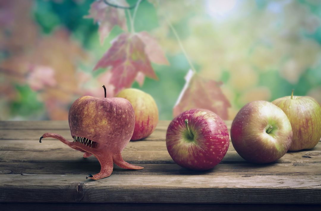 An apple a day keeps everyone away