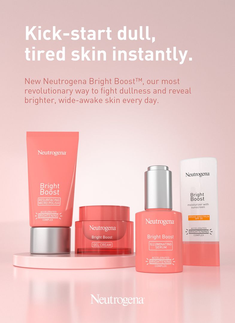 Neutrogena Bright Boost - 3D Packing
