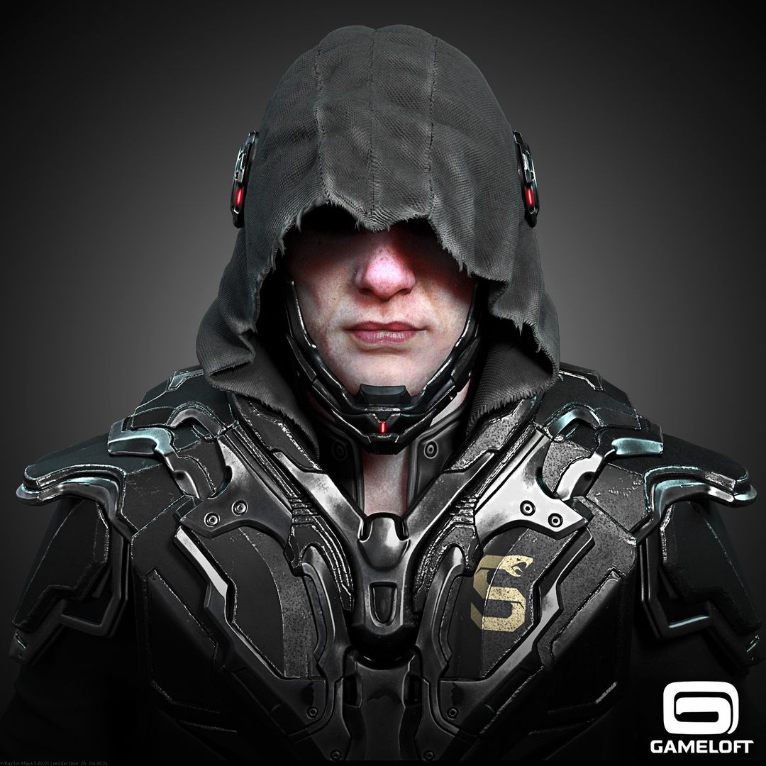 Stealth Soldier Character