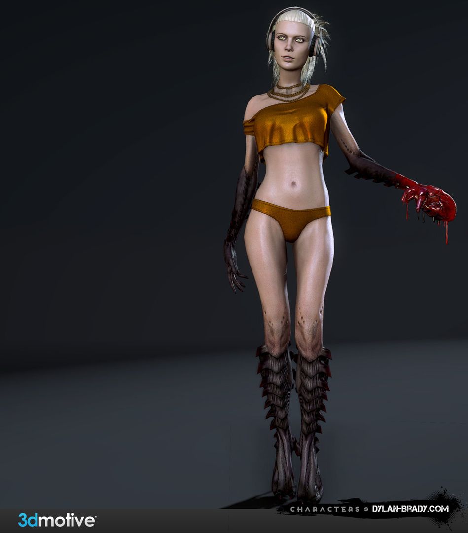 3D Motive Demon Girl