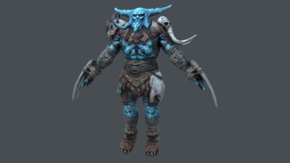 Ice Giant Character for Rift: Nightmare Tide expansion