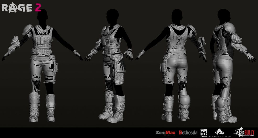 Boiling Rage Characters Rage Character Concept Art