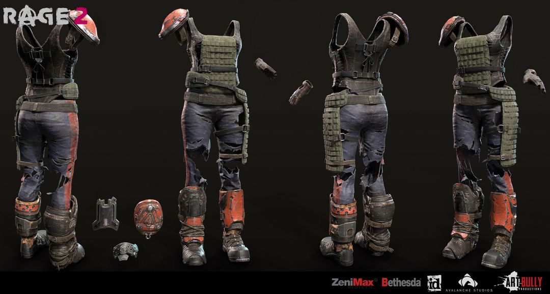 Rage 2 Character Gear