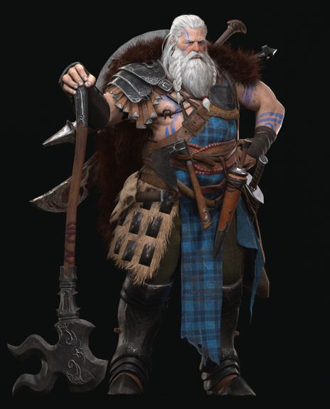Celtic Warrior | 3D Character Modelling