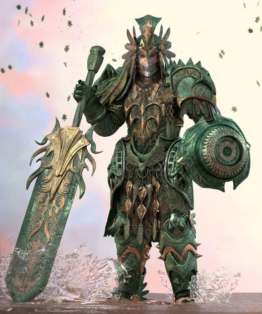 Legendary Warrior Character