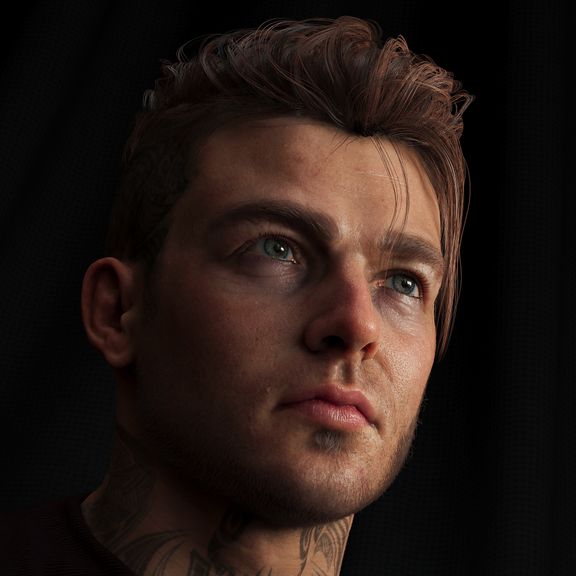 Colin - Realistic Character for Game