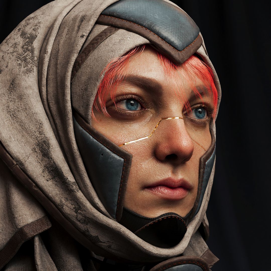 Female Realistic Character for Game