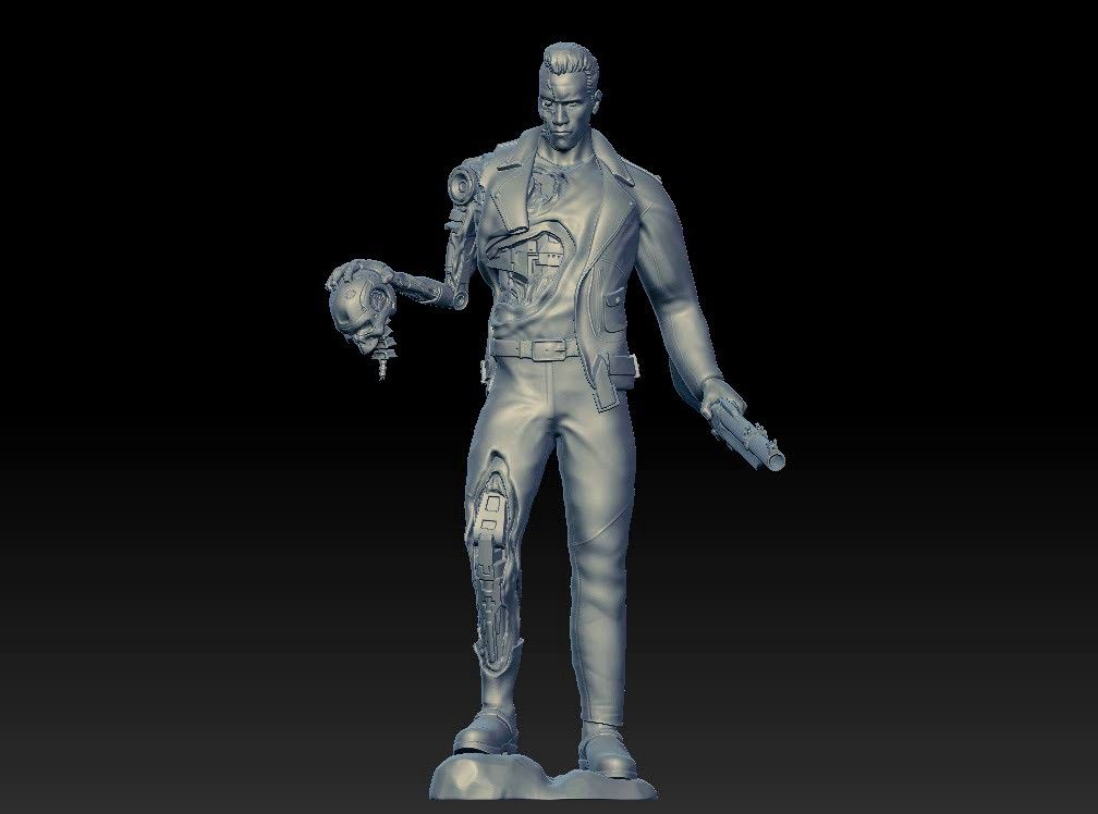 Arnold Schwarzenegger Terminator 3D model