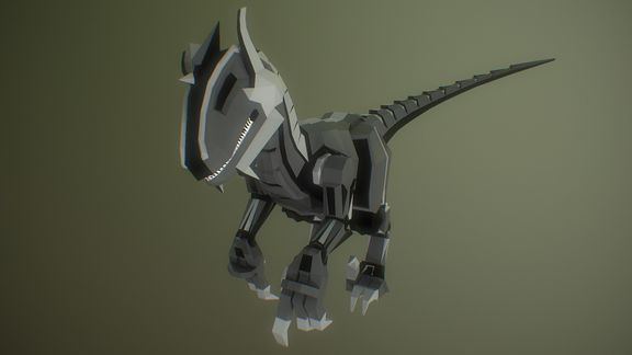 Raptor | lowpoly indie game character