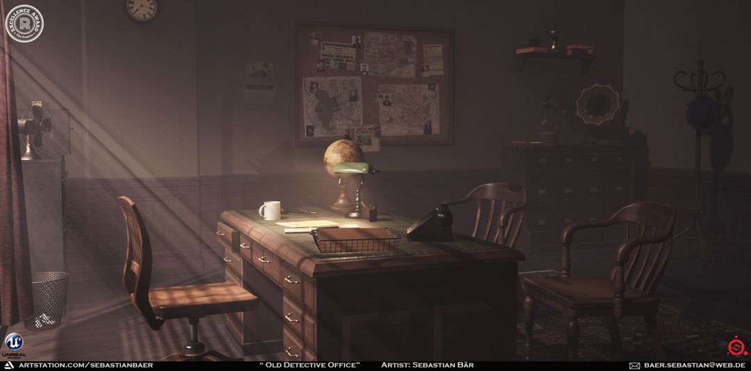 Old Detective Office - CGHero