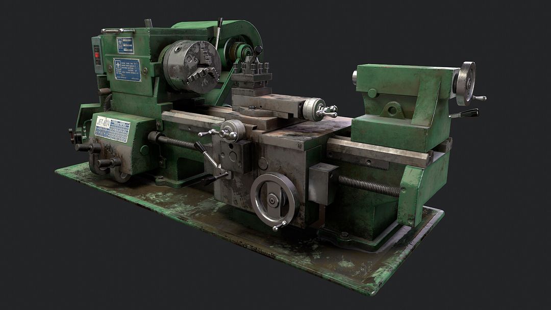 Jet 1024p metal lathe