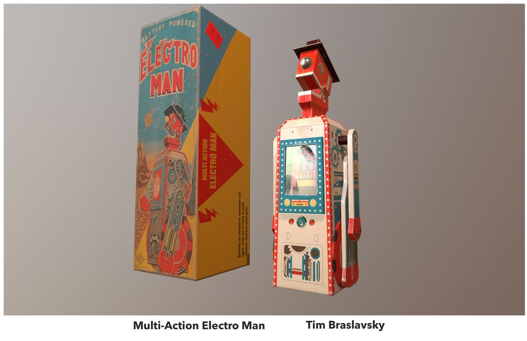 Vintage toy -Electro Man by Tim B.