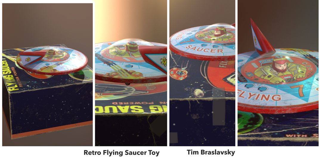 Vitage Toy - Flying Saucer by Tim B.