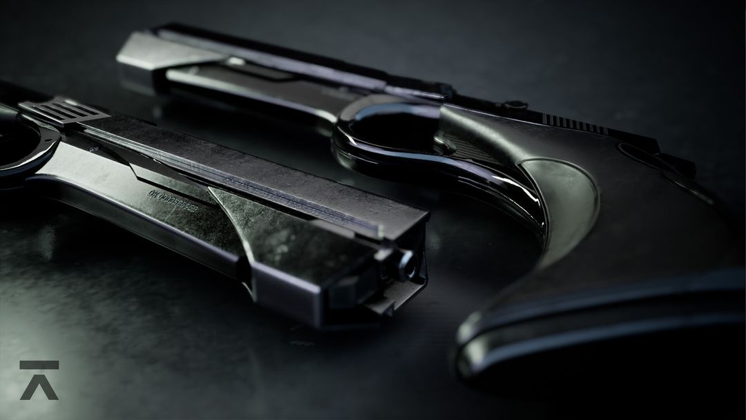 Game Asset | Hand Gun - MC-X9